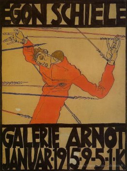 Autoportrait comme saint Sebastian (affiche)