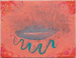 Sans titre (lèvres avec turquoise)