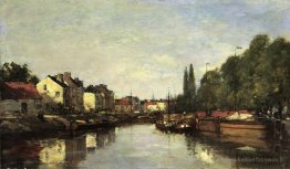 Bruxelles, le canal de Louvain