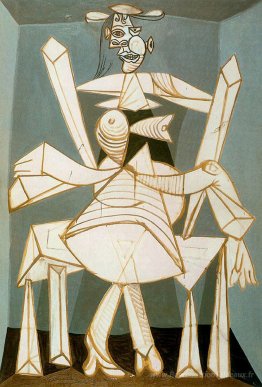 Femme dans un fauteuil