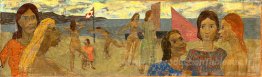 Scène de plage
