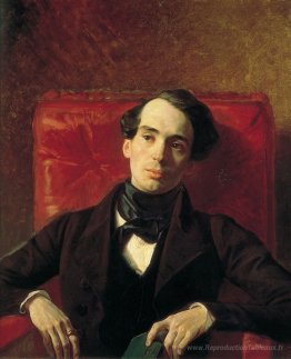Portrait du poète et traducteur A. N. Strugovshchikov