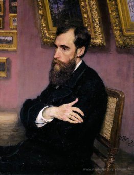 Portrait de Pavel Tretyakov, fondateur de la galerie Tretyakov