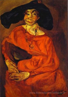 Femme en rouge