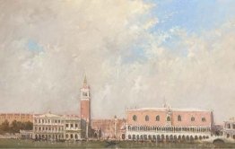 Le palais Camponile et Doges, Venise
