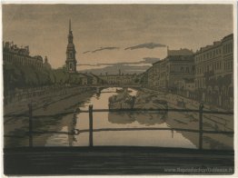 Pétersbourg. Canal de Kryukov.