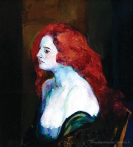 Femme aux cheveux roux