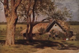 Maison avec des arbres à balais.