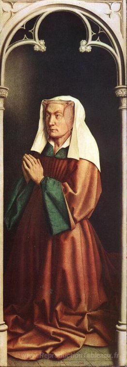 Isabella Borluut, panneau du retable de Gand