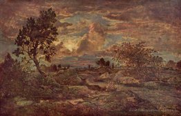 Coucher de soleil à Arbonne