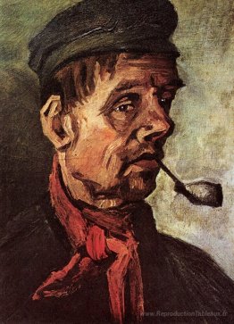 Tête d'un paysan avec une pipe