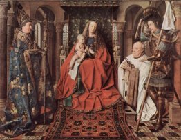Madonna et enfant avec le canon Joris van der Paele