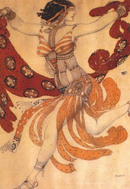 Conception de costumes pour le ballet "Cléopâtre"