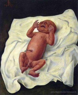 Bébé avec cordon ombilical