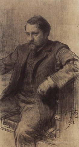 Portrait de l'artiste Valentin Serov