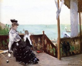 Dans une villa au bord de la mer