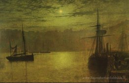 Lumières dans le port
