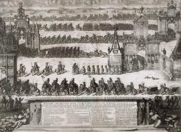L'entrée cérémonielle des troupes russes à Moscou le 21 décembre