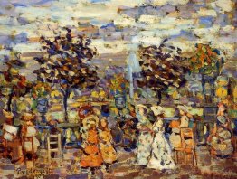 Dans les jardins du Luxembourg