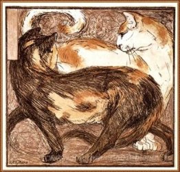 Deux chats