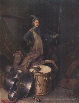Officier de la société Marksman à Leiden