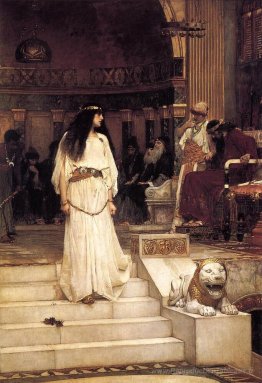 Mariamne quittant le siège du jugement d'Hérode