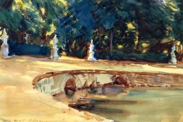 Piscine dans le jardin de La Granja