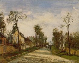 La route vers Versailles à Louveciennes
