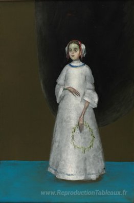 Fille avec couronne