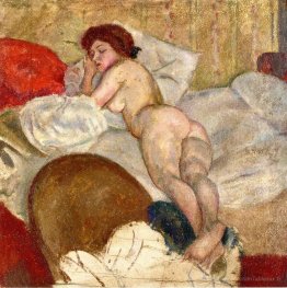 Dans la chambre d'hôtel