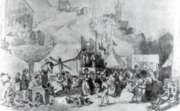 Célébration à la périphérie de Paris