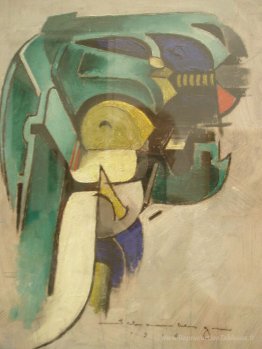 Peinture IV (abstraction mécanique)