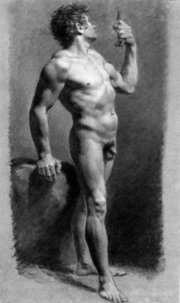 Tournant nu masculin