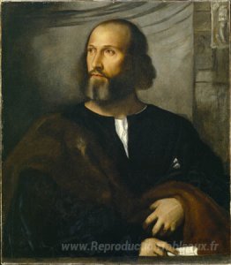 Portrait d'un homme barbu