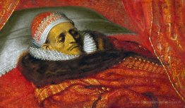 Maurice (1567-1625), prince d'Orange, allongé en état