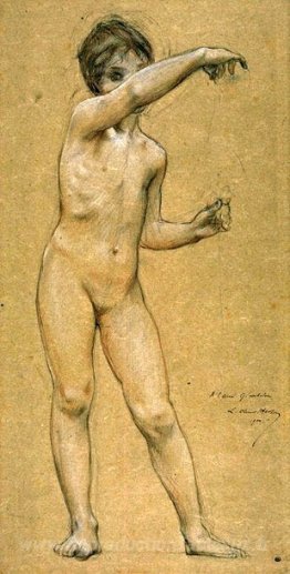 Jeune fille nue