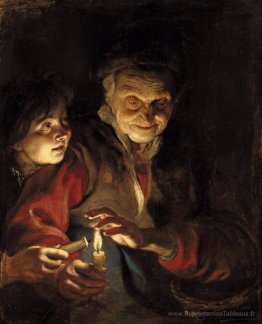 Scène de nuit