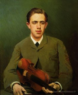 Portrait de Nikolay Kramskoy, le fils de l'artiste