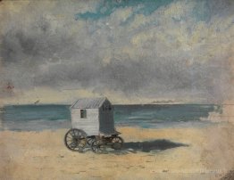 La cabane de baignade. Après-midi 29 juillet 1876