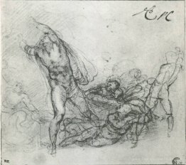 Étude pour une "résurrection du Christ"