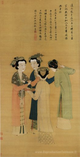 Court dames de l'ancien shu