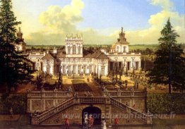 Palais de Wilanów vu du jardin