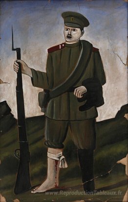 Soldat blessé (partie de diptyque)