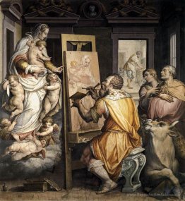 St. Luc peignant la vierge
