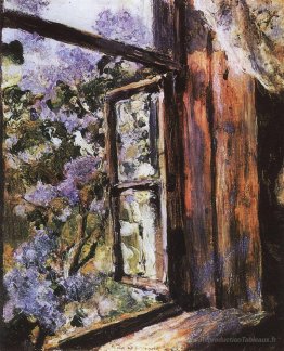 Fenêtre ouverte. Lilas