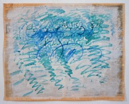 Untitled (Blu zig-zag)