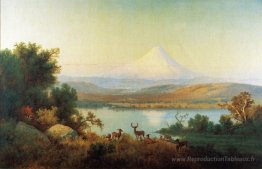 Mont Hood en éruption