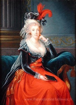 Portrait de Maria Carolina d'Autriche