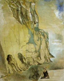Paysage avec image cachée du «David» de Michel-Ange