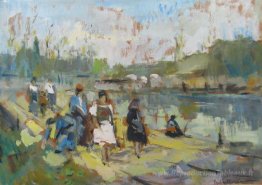 Par la rivière